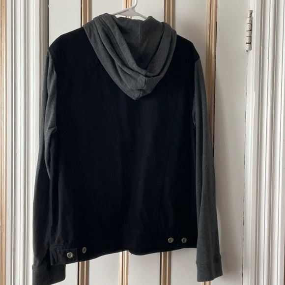 ARIZONA JEAN CO. Men’s Jean/Sweatshirt Jacket, Size M - Picture 2 of 3